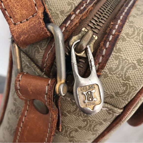 Vintage CELINE Macadam Crossbody Bag - Picture 9 of 17